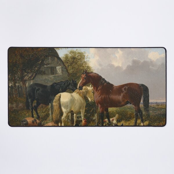 Item preview, John Frederick Herring- A Farmyard Scene designed and sold by tomorrowsart.