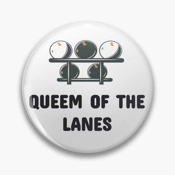 Item preview, Queen of the Lanes (Bowling Cool Desing) designed and sold by BRAZILCOOLSHIRT.
