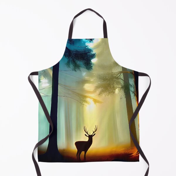 Item preview, deer in the mystical forest designed and sold by lumamoonia.