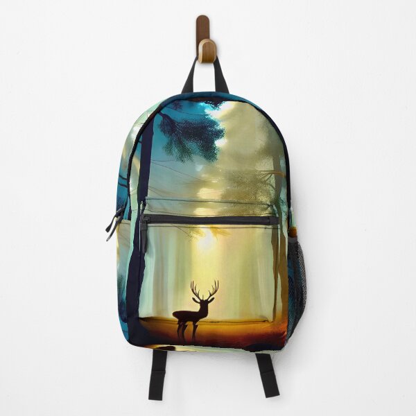 Item preview, deer in the mystical forest designed and sold by lumamoonia.