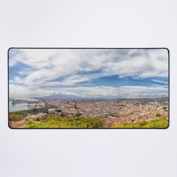 Item preview, a view from Gibralfaro Castle, Malaga designed and sold by RichScalzo.