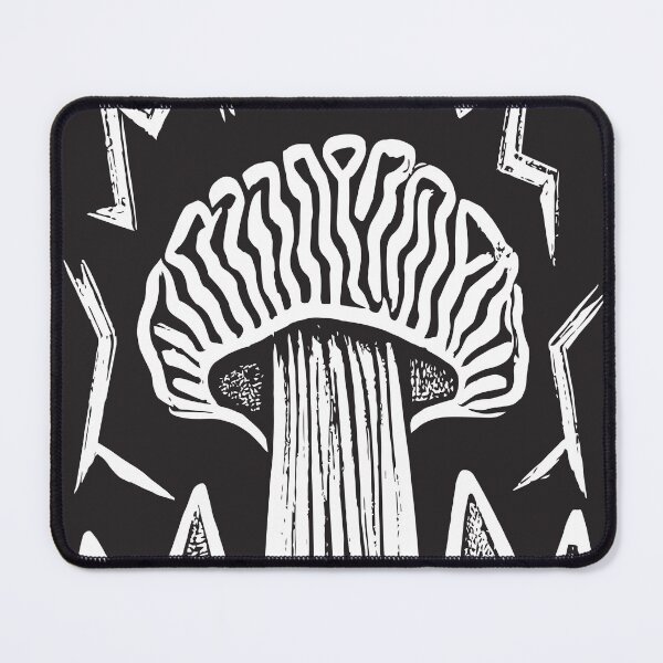 Item preview, Woodcut Mushroom designed and sold by bullshirter.