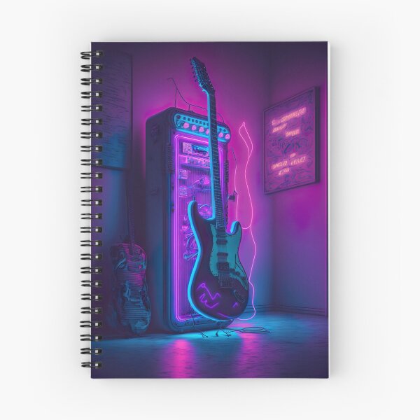 Item preview, Cool Guitar Cyber Future Style designed and sold by KoolArtDistrict.