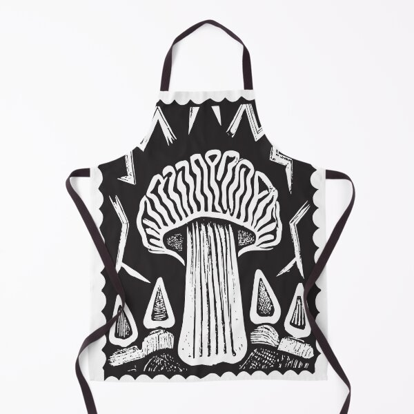 Item preview, Woodcut Mushroom designed and sold by bullshirter.
