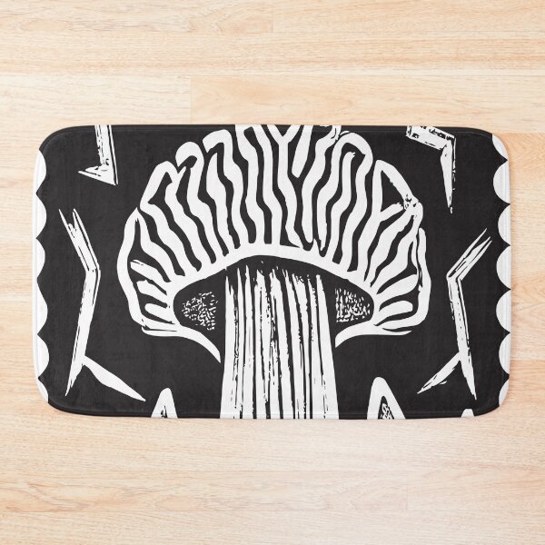 Item preview, Woodcut Mushroom designed and sold by bullshirter.