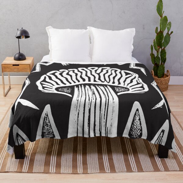 Item preview, Woodcut Mushroom designed and sold by bullshirter.