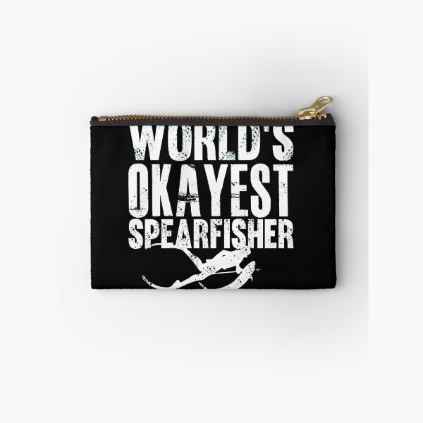Item preview, world's okayest Spearfisher - best freediving & spearfishing gift idea for a deep blue ocean and a fishinglovers designed and sold by Live  Today.