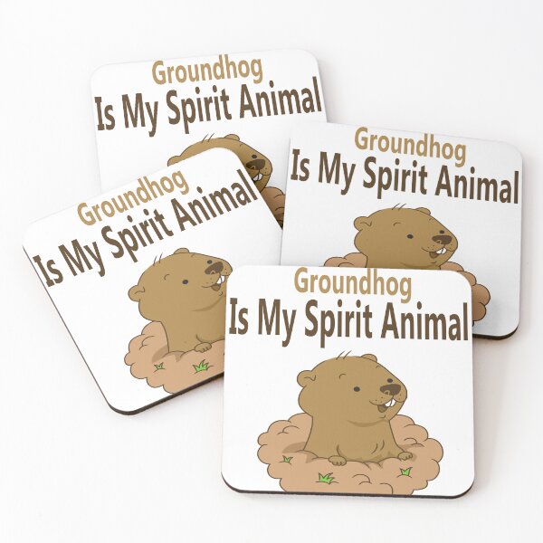 Item preview, Groundhog Is My Spirit Animal designed and sold by Soudesign99.