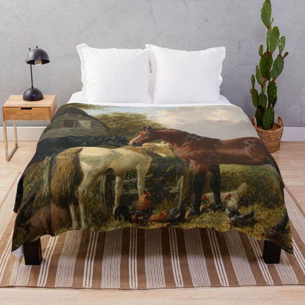 Item preview, John Frederick Herring- A Farmyard Scene designed and sold by tomorrowsart.