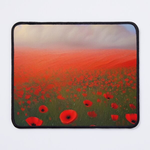 Item preview, Field of Poppies 1 - Throw Pillows and Prints.  designed and sold by ScatterHub.