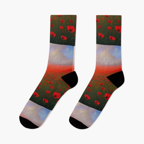 Item preview, Field of Poppies 1 - Throw Pillows and Prints.  designed and sold by ScatterHub.