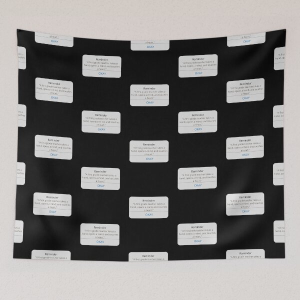 Item preview, First Grade Teacher Appreciation Quote designed and sold by superteachers.