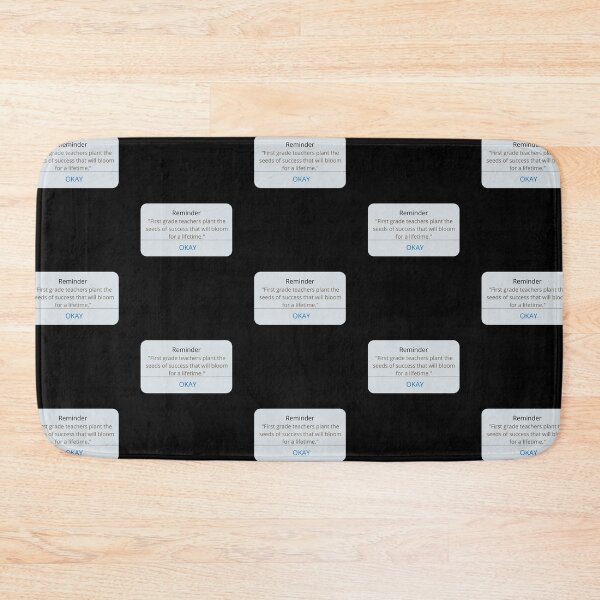 Item preview, First Grade Teacher Appreciation Quote designed and sold by superteachers.