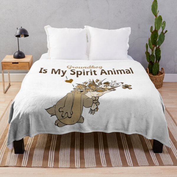 Aperçu de l'œuvre La marmotte est mon animal spirituel créée et vendue par Soudesign99.