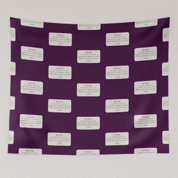 Item preview, First Grade Teacher Appreciation Quote designed and sold by superteachers.
