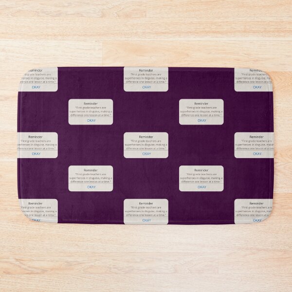 Item preview, First Grade Teacher Appreciation Quote designed and sold by superteachers.