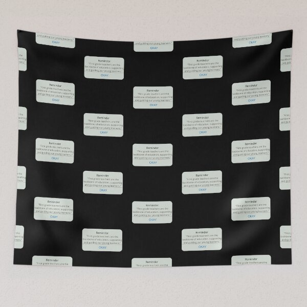 Item preview, First Grade Teacher Appreciation Quote designed and sold by superteachers.