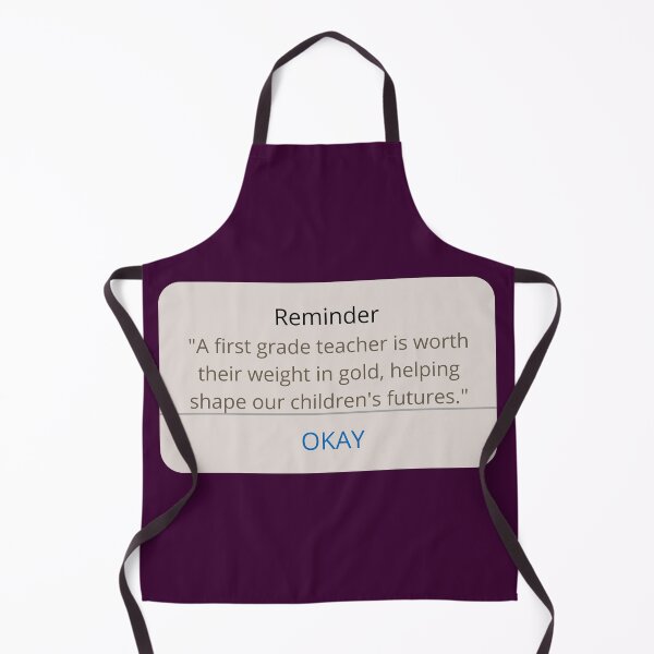Item preview, First Grade Teacher Appreciation Quote designed and sold by superteachers.