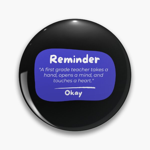 Item preview, First Grade Teacher Appreciation Quote designed and sold by superteachers.