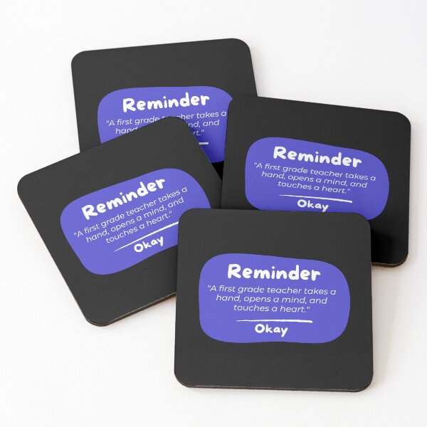 Item preview, First Grade Teacher Appreciation Quote designed and sold by superteachers.