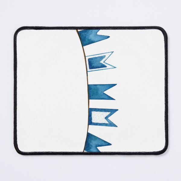 Item preview, Watercolor Blue Bunting Flags designed and sold by CaptJohnny.