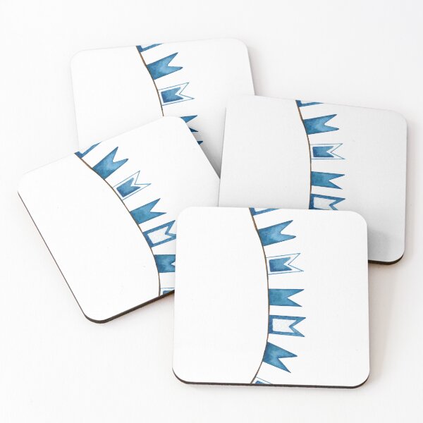 Item preview, Watercolor Blue Bunting Flags designed and sold by CaptJohnny.