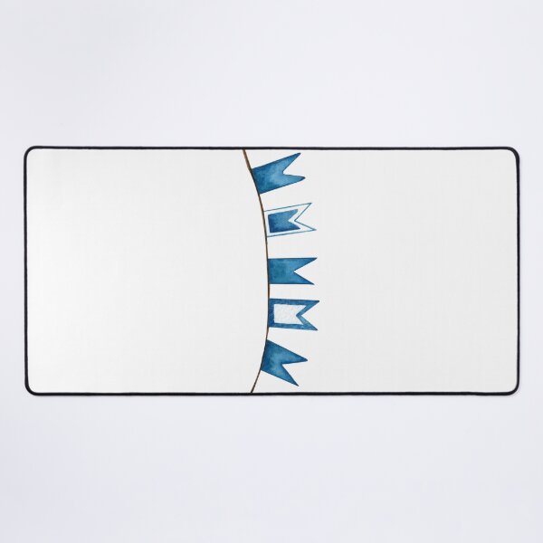 Item preview, Watercolor Blue Bunting Flags designed and sold by CaptJohnny.