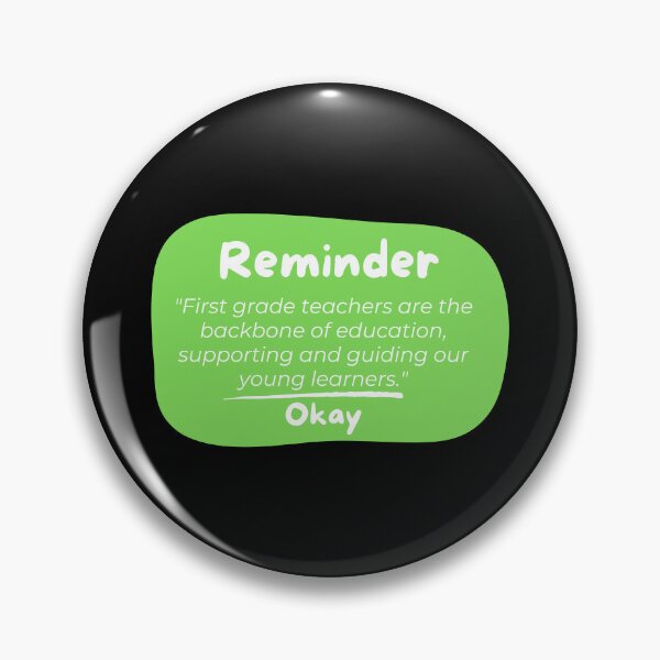 Item preview, First Grade Teacher Appreciation Quote designed and sold by superteachers.