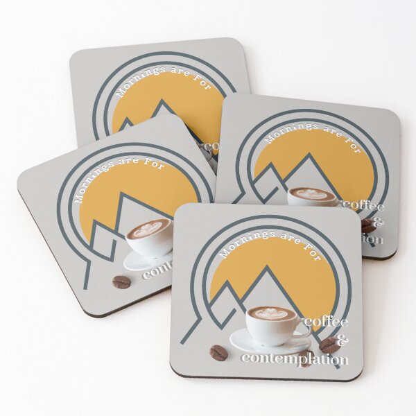 Item preview, Mornings Are for Coffee and Contemplation designed and sold by kestrada2906.
