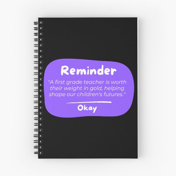 Item preview, First Grade Teacher Appreciation Quote designed and sold by superteachers.