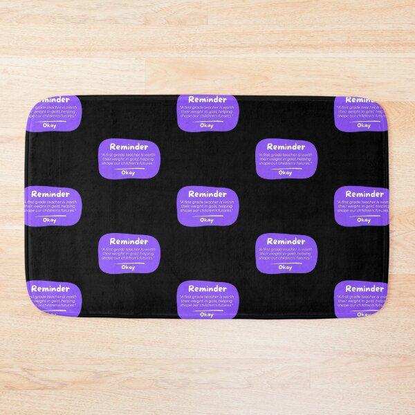 Item preview, First Grade Teacher Appreciation Quote designed and sold by superteachers.