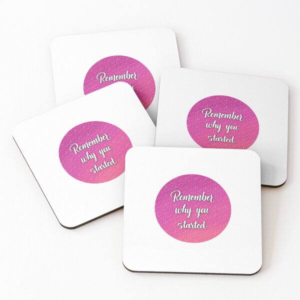 Item preview, Remember why you started sticker designed and sold by artbyjadmercph.