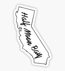 Half Moon Bay Sticker