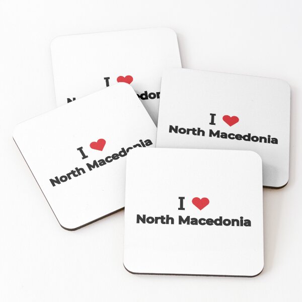 Item preview, I love North Macedonia designed and sold by Moyanana.