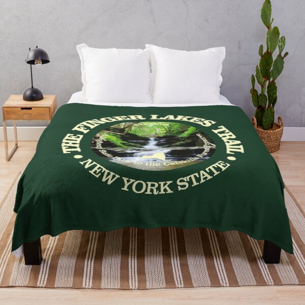 Item preview, Finger Lakes Trail (rd) designed and sold by curranmorgan.