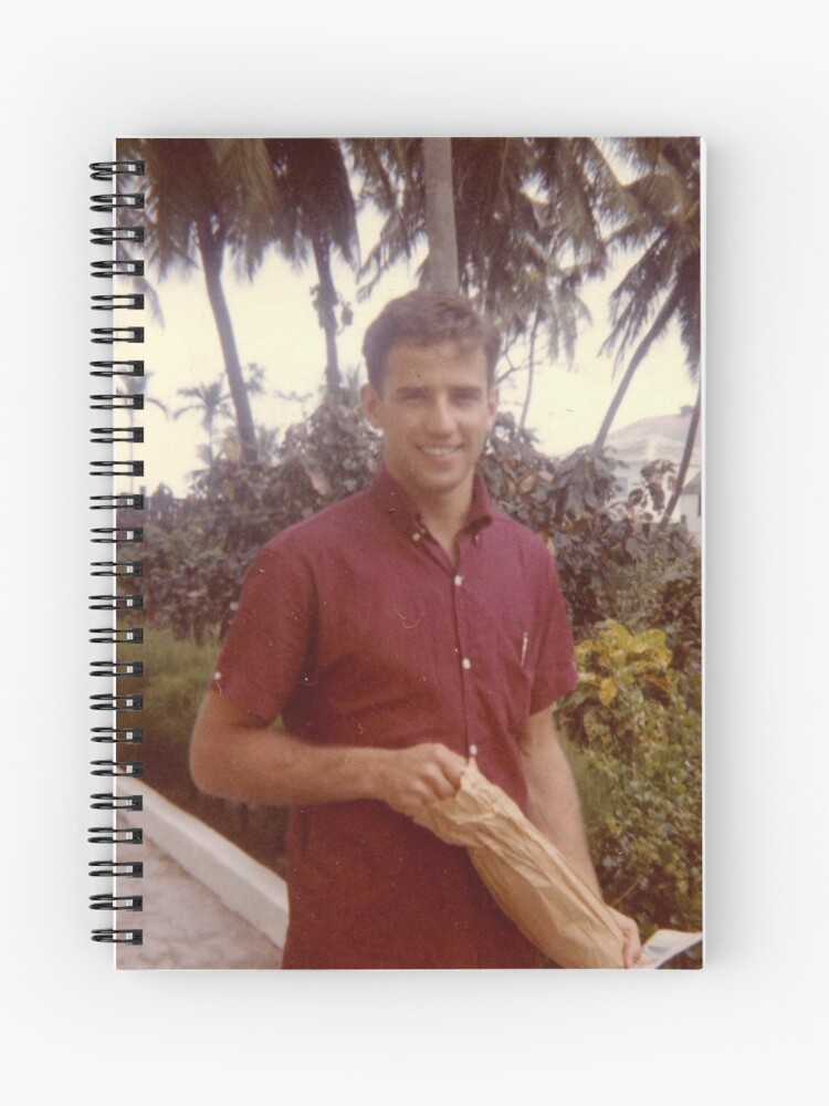 Cahier A Spirale Jeune Joe Biden Print Par Budgetnudest Redbubble [ 1000 x 750 Pixel ]