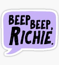 Beep beep, Richie / IT Sticker