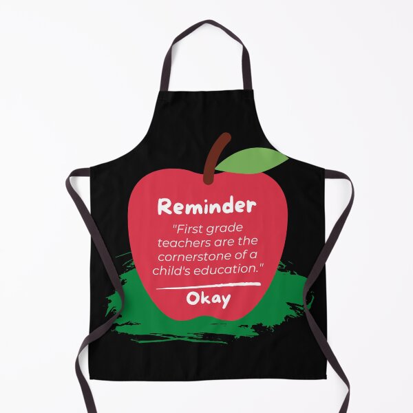 Item preview, First Grade Teacher Appreciation Quote designed and sold by superteachers.
