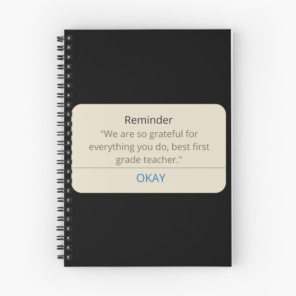 Item preview, First Grade Teacher Appreciation Quote designed and sold by superteachers.