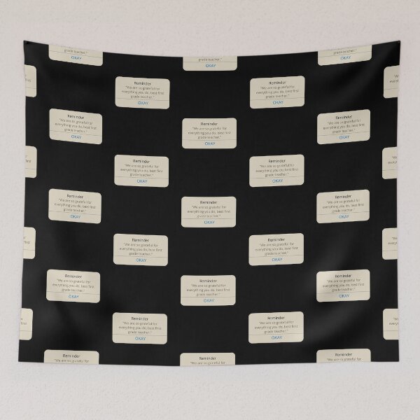 Item preview, First Grade Teacher Appreciation Quote designed and sold by superteachers.