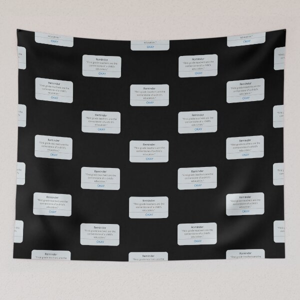 Item preview, First Grade Teacher Appreciation Quote designed and sold by superteachers.