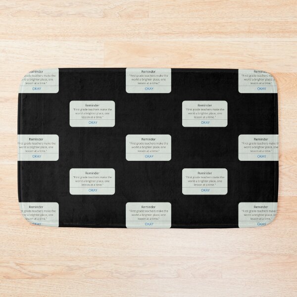 Item preview, First Grade Teacher Appreciation Quote designed and sold by superteachers.