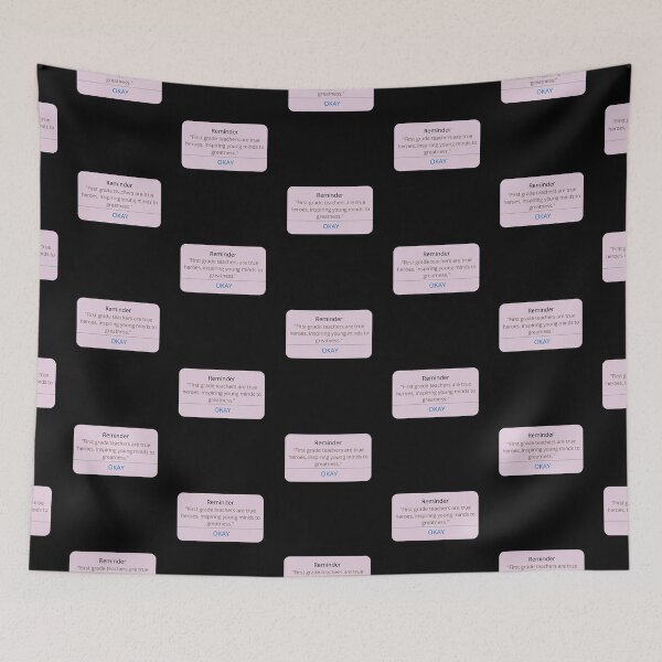 Item preview, First Grade Teacher Appreciation Quote designed and sold by superteachers.