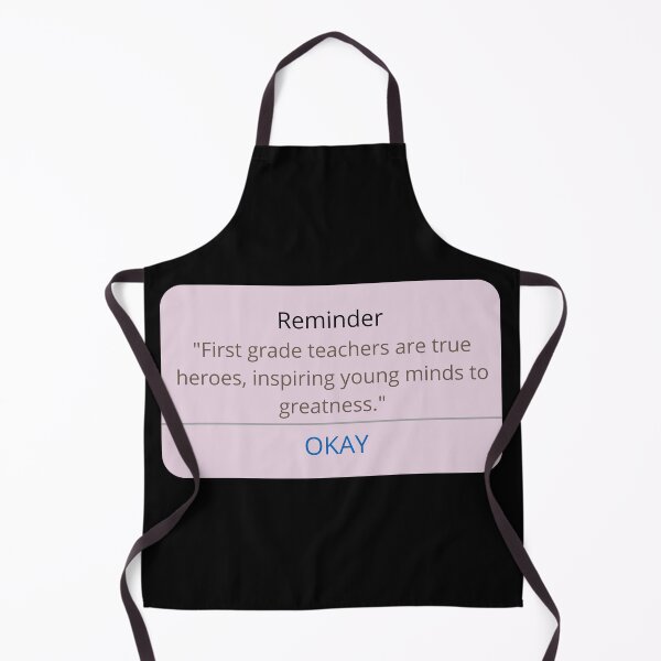 Item preview, First Grade Teacher Appreciation Quote designed and sold by superteachers.