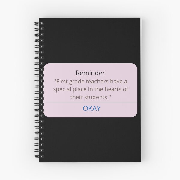 Item preview, First Grade Teacher Appreciation Quote designed and sold by superteachers.