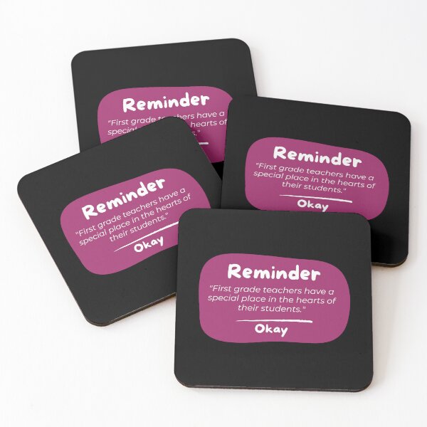 Item preview, First Grade Teacher Appreciation Quote designed and sold by superteachers.