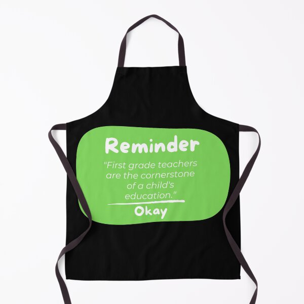 Item preview, First Grade Teacher Appreciation Quote designed and sold by superteachers.