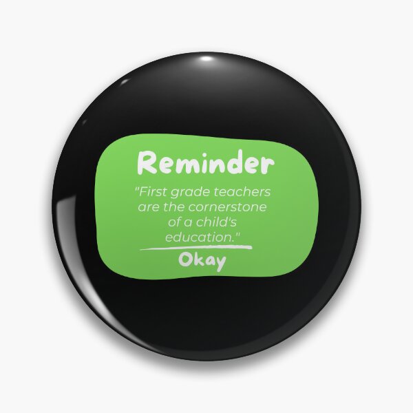 Item preview, First Grade Teacher Appreciation Quote designed and sold by superteachers.
