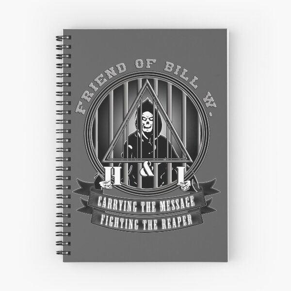 Item preview, AA Friend Of Bill -  Fighting The Reaper designed and sold by NA-WEARS.