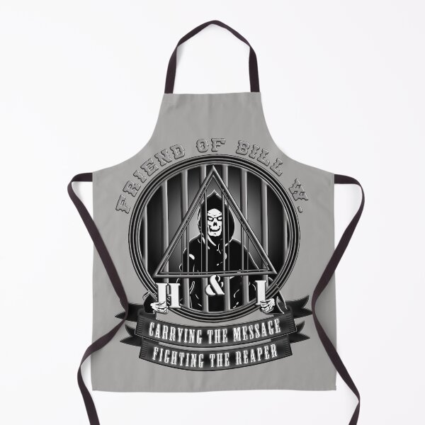Item preview, AA Friend Of Bill - Fighting The Reaper designed and sold by NA-WEARS.